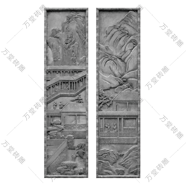 山石對(duì)子